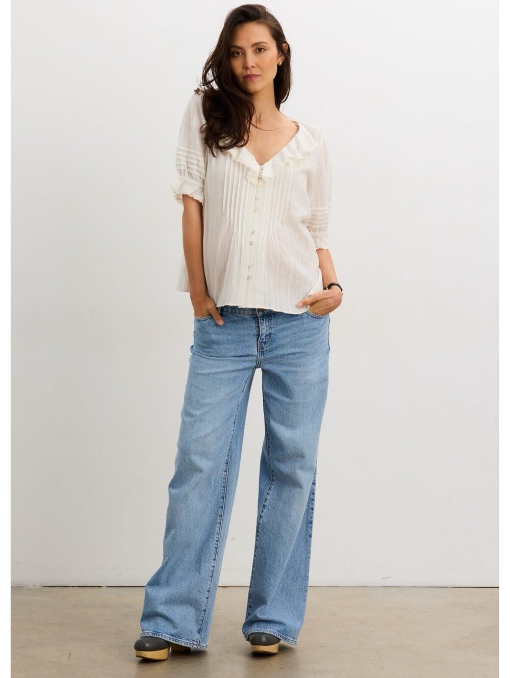 HATCH The Lou Lou Nursing Blouse